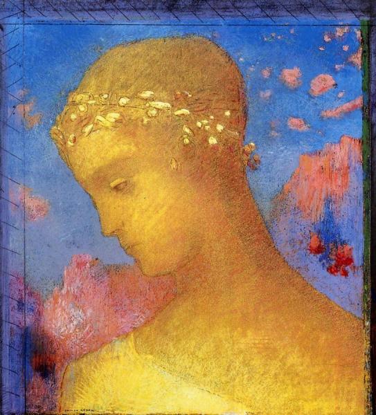 Beatrice by Odilon Redon