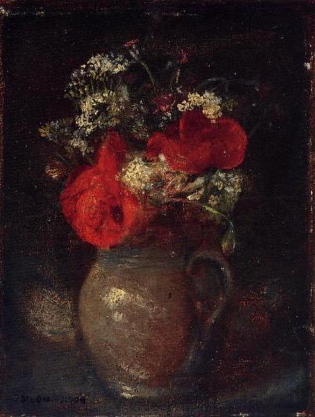 Bouquet by Odilon Redon