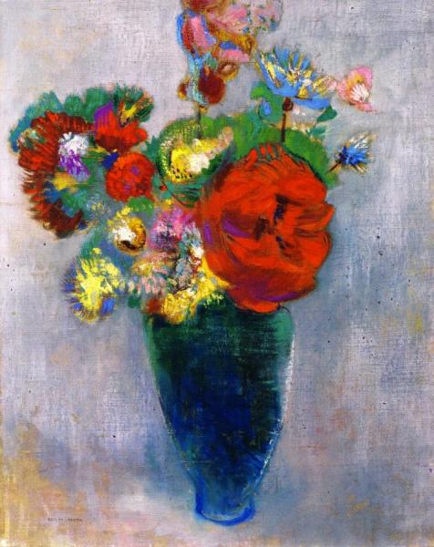 Bouquet Of Flowers by Odilon Redon