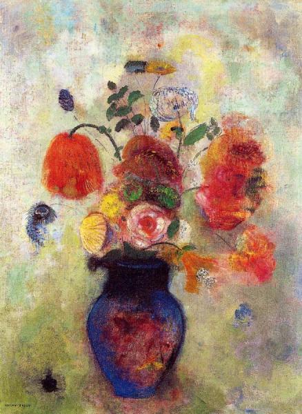 Bouquet Of Flowers by Odilon Redon
