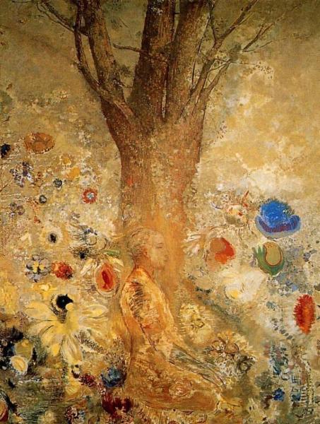 Buddah In His Youth by Odilon Redon