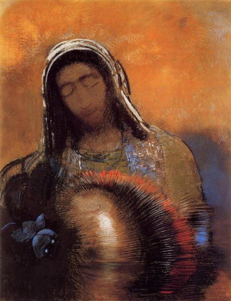 Buddha by Odilon Redon