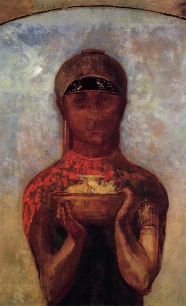 Chalice Of Mystery by Odilon Redon