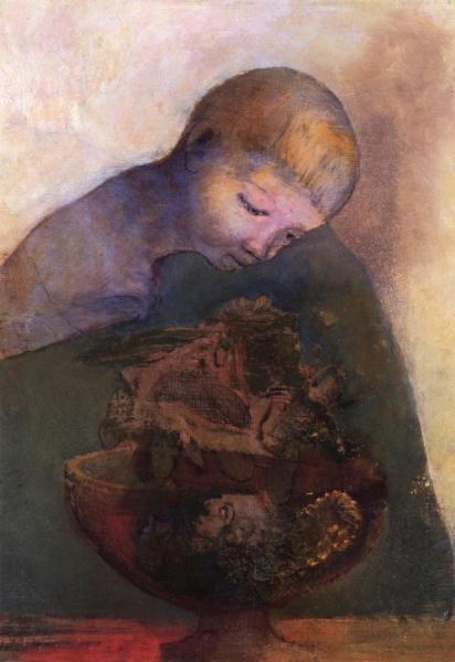 Child With A Cup by Odilon Redon