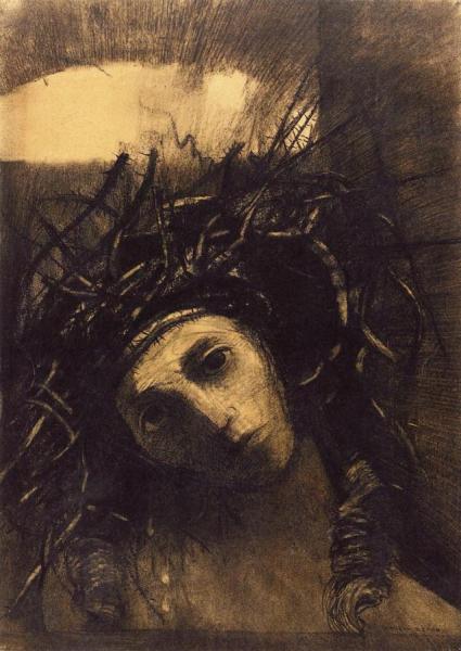 Christ by Odilon Redon