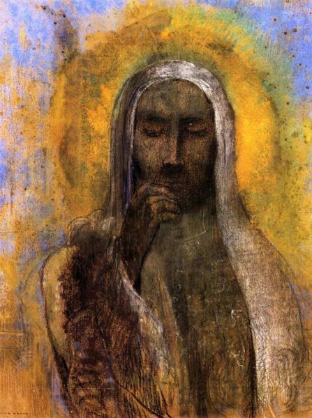 Christ In Silence by Odilon Redon