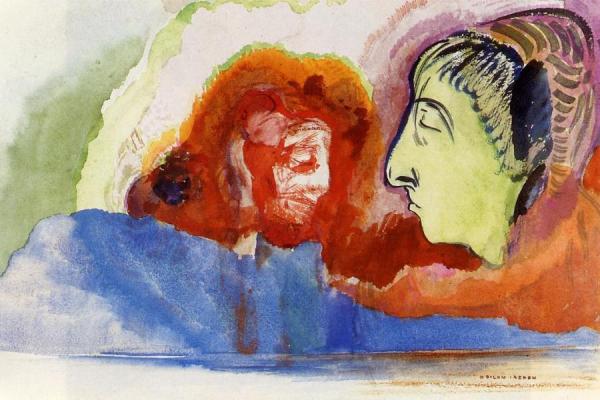 Dante's Vision by Odilon Redon