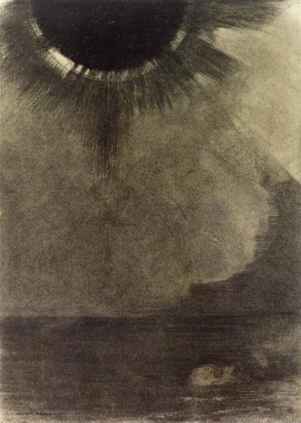 Drowned Man by Odilon Redon