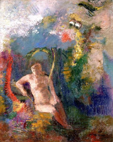 Eve In A Landscape by Odilon Redon