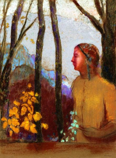 Evocation by Odilon Redon