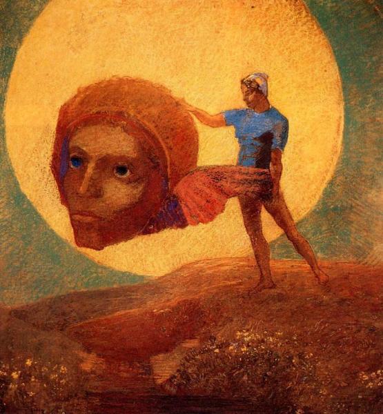 Figure by Odilon Redon