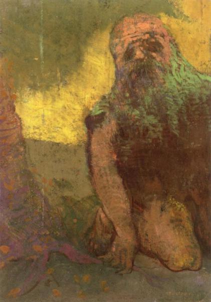 Hermit by Odilon Redon