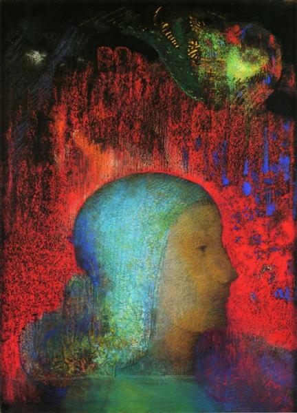 Joan Of Arc by Odilon Redon