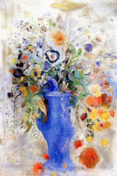 Large Bouquet by Odilon Redon