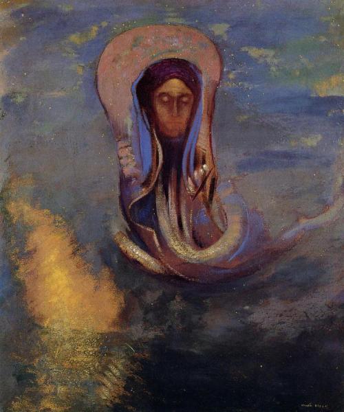 Oannès by Odilon Redon