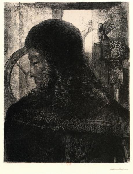 Old Knight by Odilon Redon