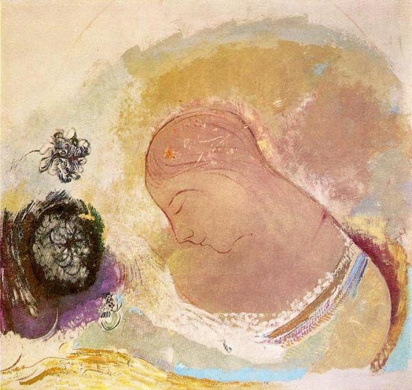 Ophelia by Odilon Redon