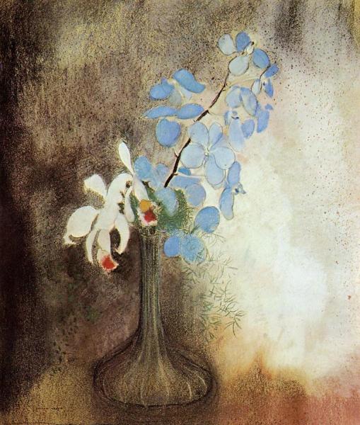 Orchids by Odilon Redon