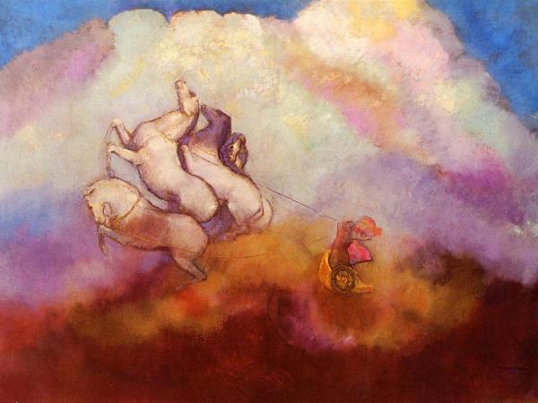 Phaeton by Odilon Redon Oil Painting Reproductions