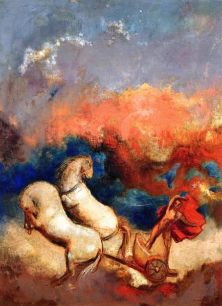 Phaeton by Odilon Redon