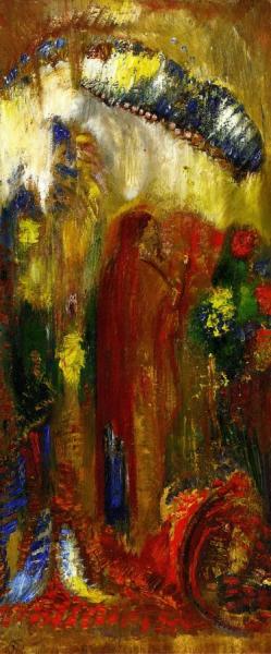Preaching by Odilon Redon