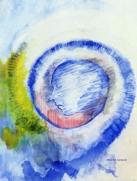 Profile by Odilon Redon