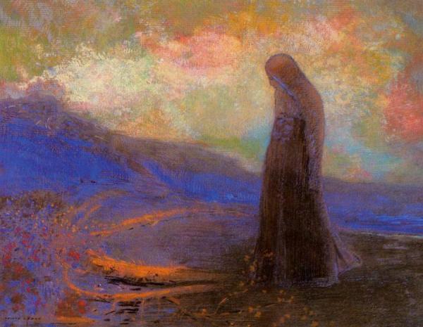 Reflection by Odilon Redon