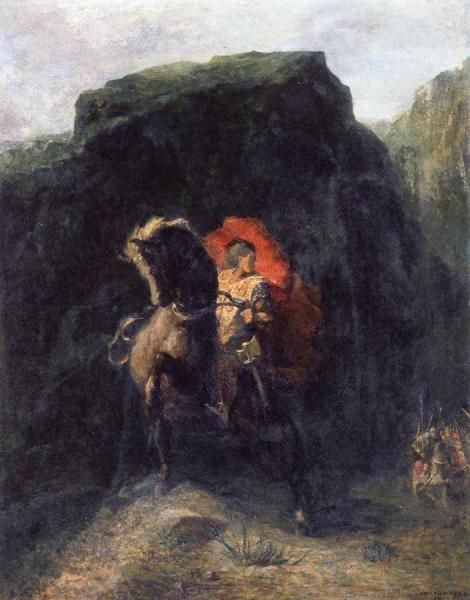 Roland At Roncevaux by Odilon Redon