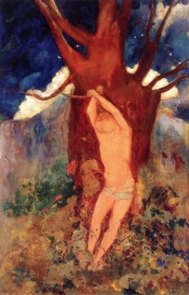 Saint Sebastian by Odilon Redon