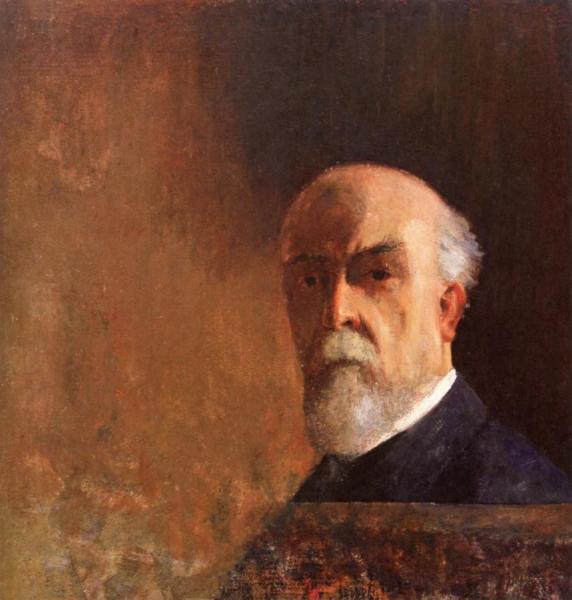 Self-portrait by Odilon Redon