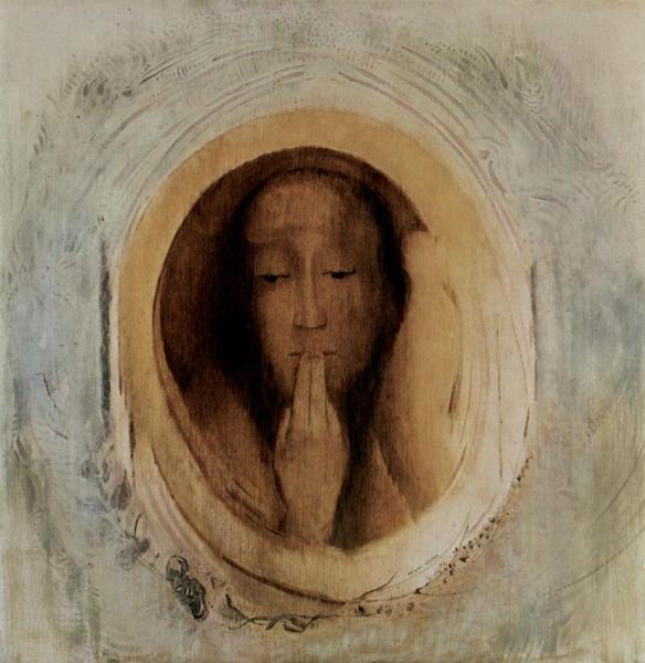 Silence by Odilon Redon