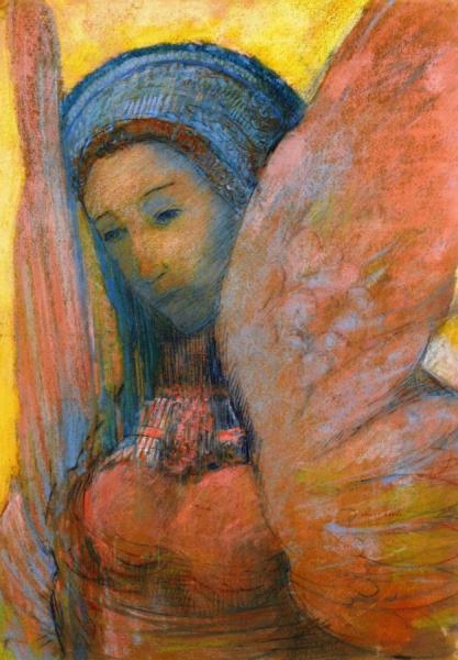 Sphinx by Odilon Redon