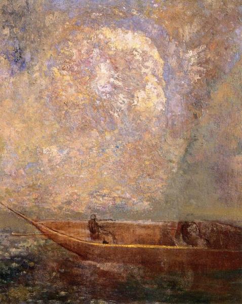 The Boat by Odilon Redon