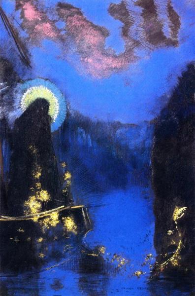 The Boat by Odilon Redon