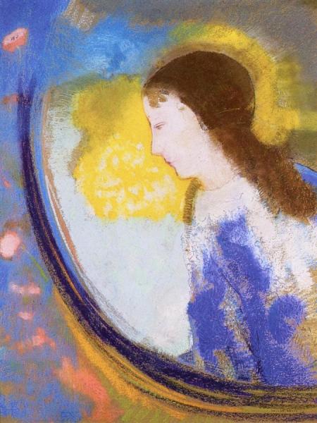 The Child In A Sphere Of Light by Odilon Redon