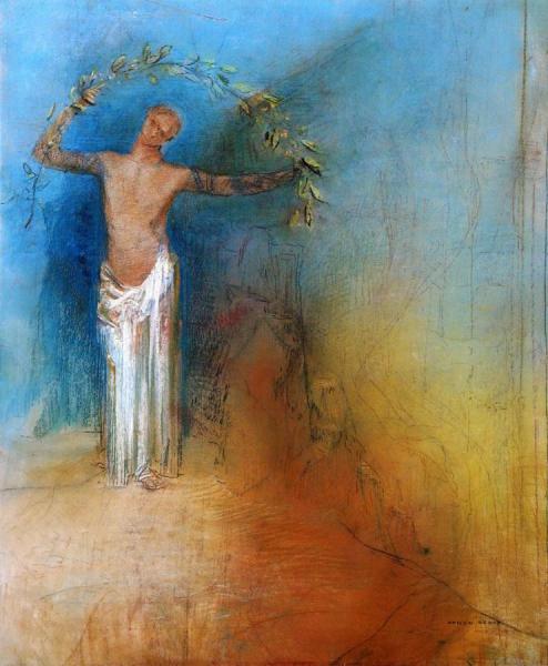 The Crown by Odilon Redon