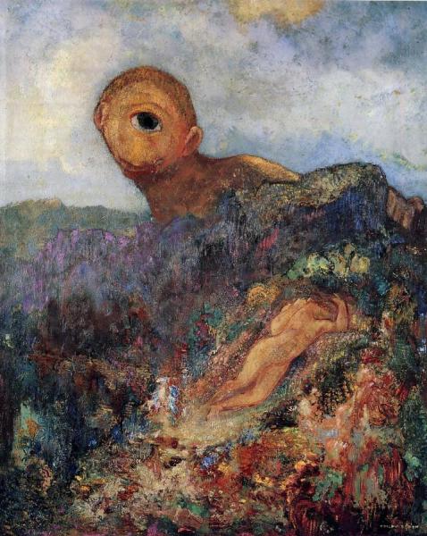The Cyclops by Odilon Redon