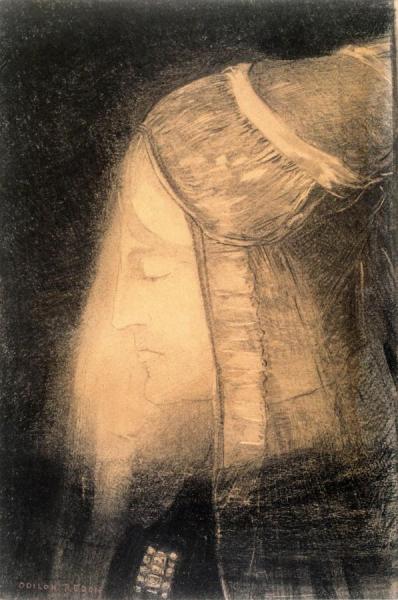 The Fairy by Odilon Redon