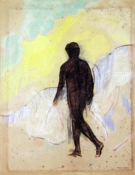 The Man by Odilon Redon