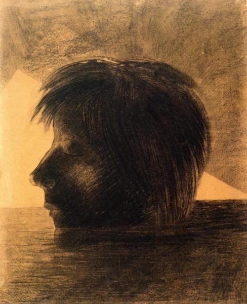 The Mystic by Odilon Redon