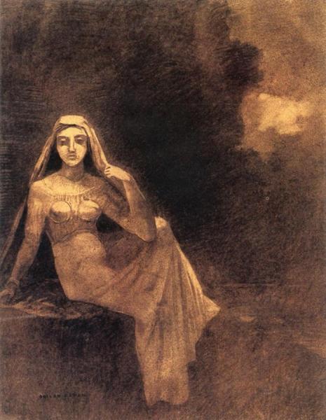The Queen Of Sheba by Odilon Redon