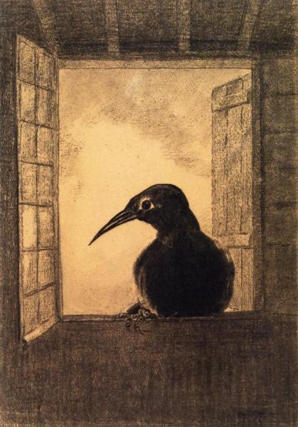Odilon Redon The Raven