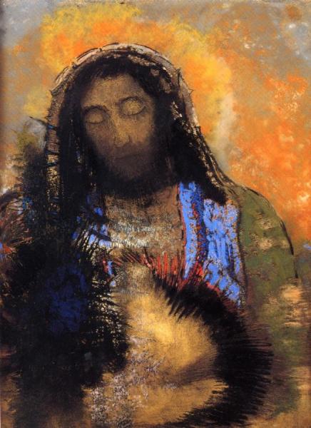 The Sacred Heart by Odilon Redon