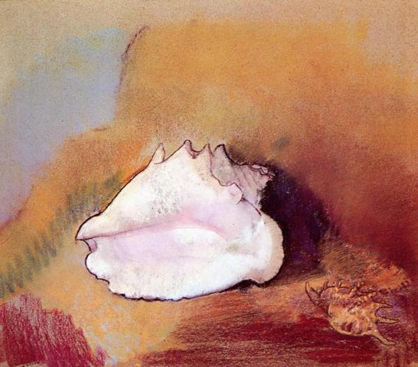 The Seashell by Odilon Redon