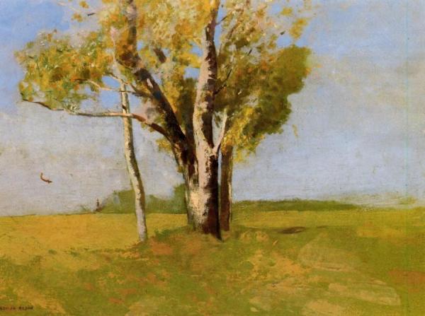 Trees by Odilon Redon