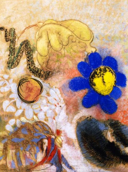 Underwater Flora by Odilon Redon