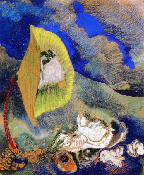 Underwater Vision by Odilon Redon