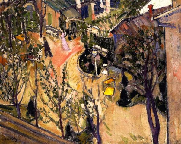 Odon Márffy Suburban View