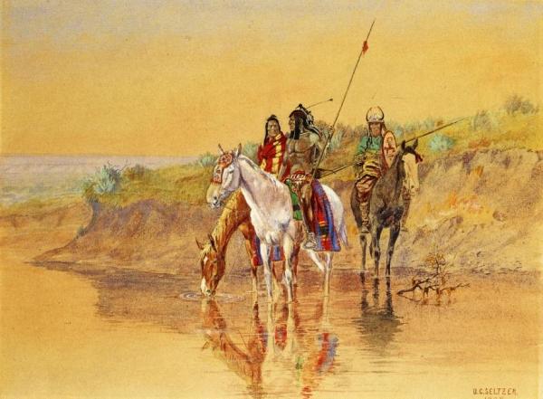 Olaf Carl Seltzer Crow Warriors