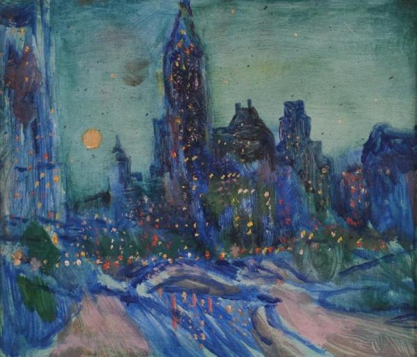 View Of A City by Olav Strømme